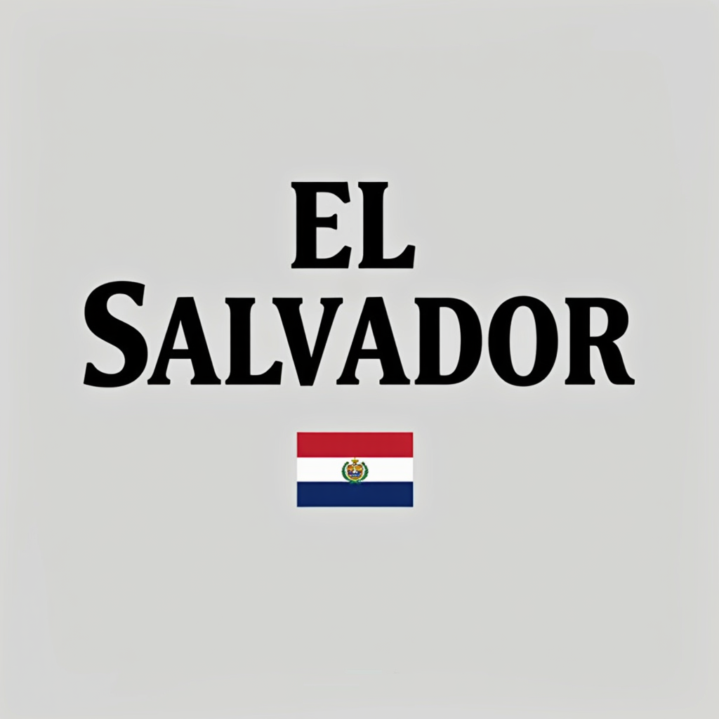 El Salvador Crewneck with Flag Design