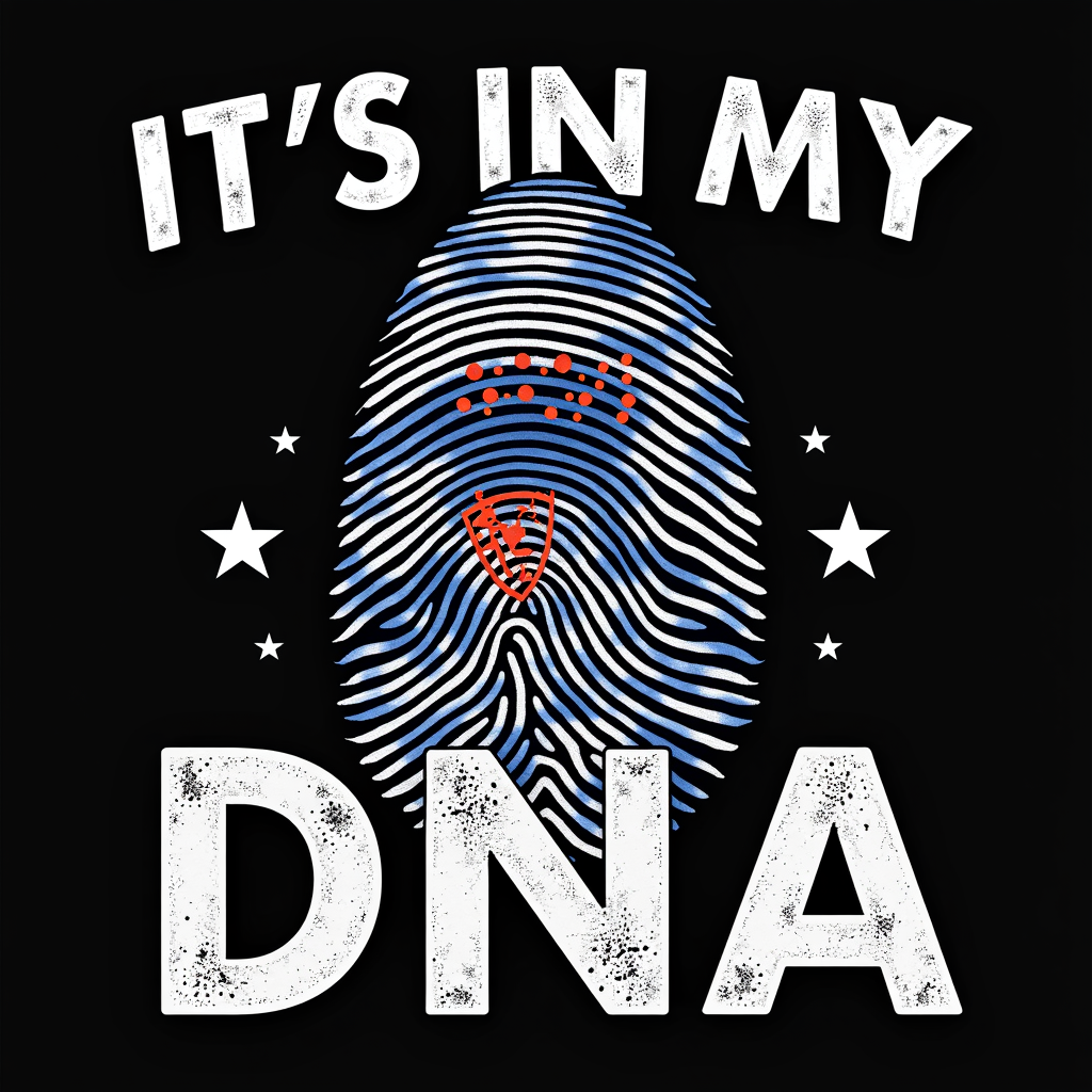 El Salvador Heritage DNA Flag Vinyl Sticker