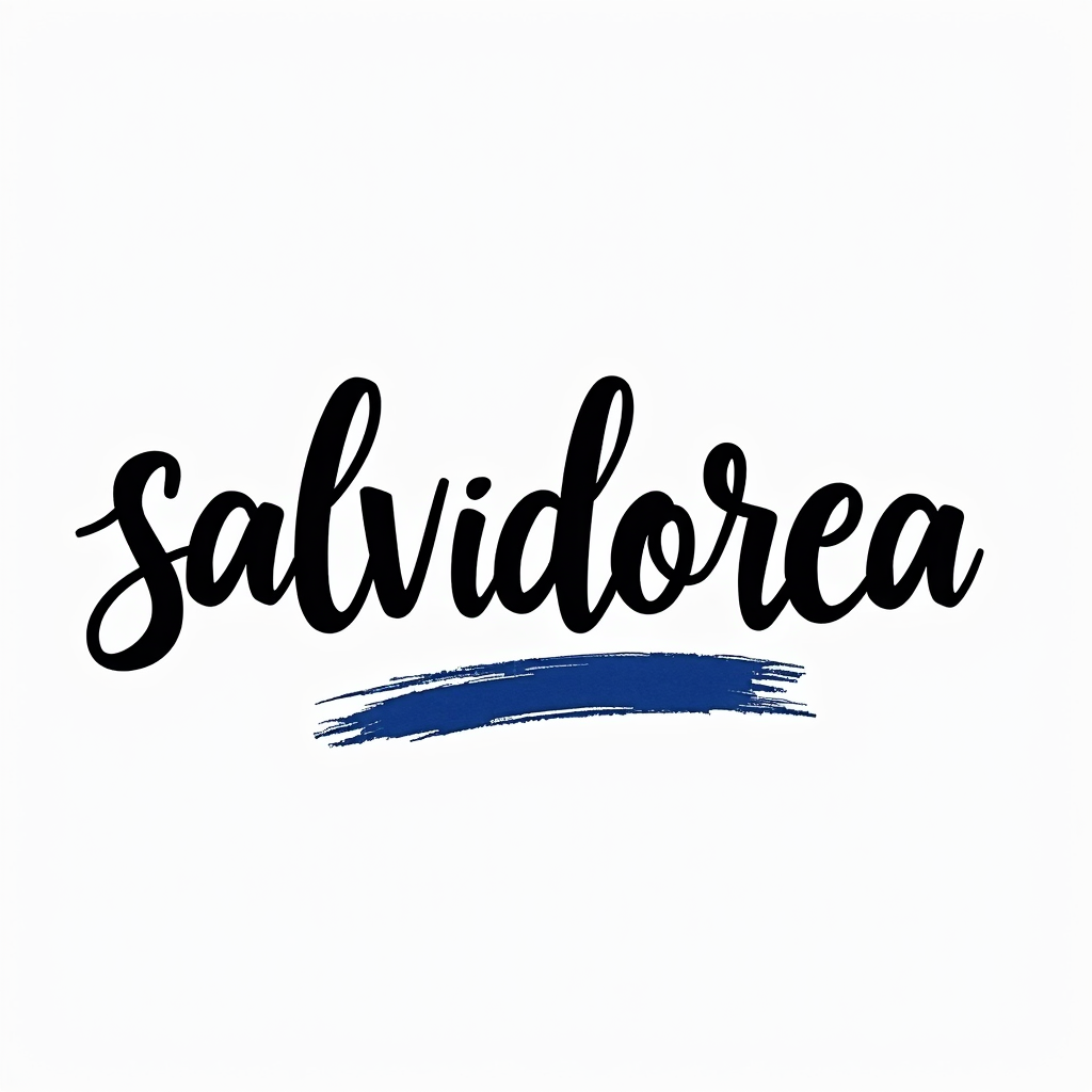 Salvadoran Flag-Inspired Minimalist Design