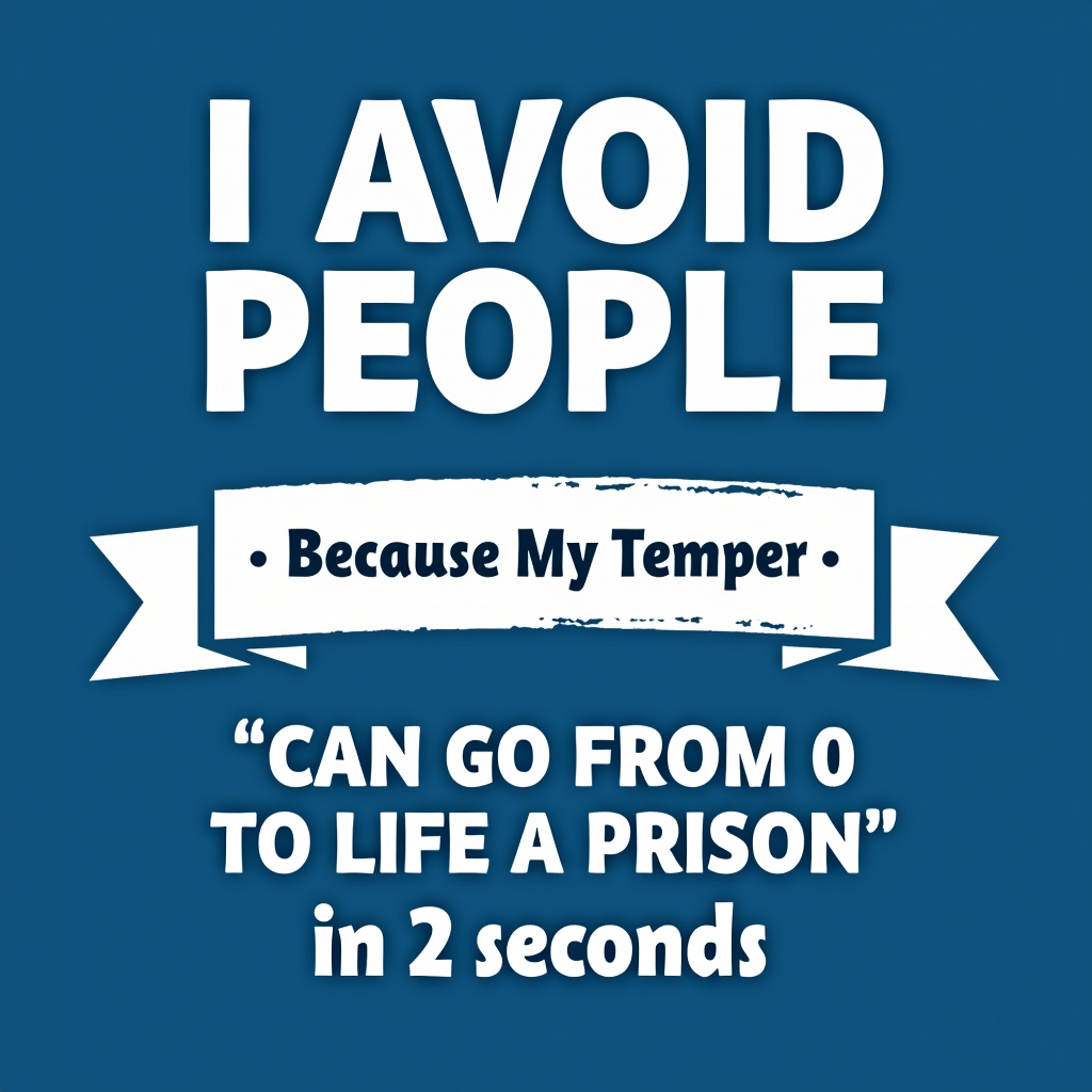 I Avoid People Funny Sarcastic Graphic Tee for Men