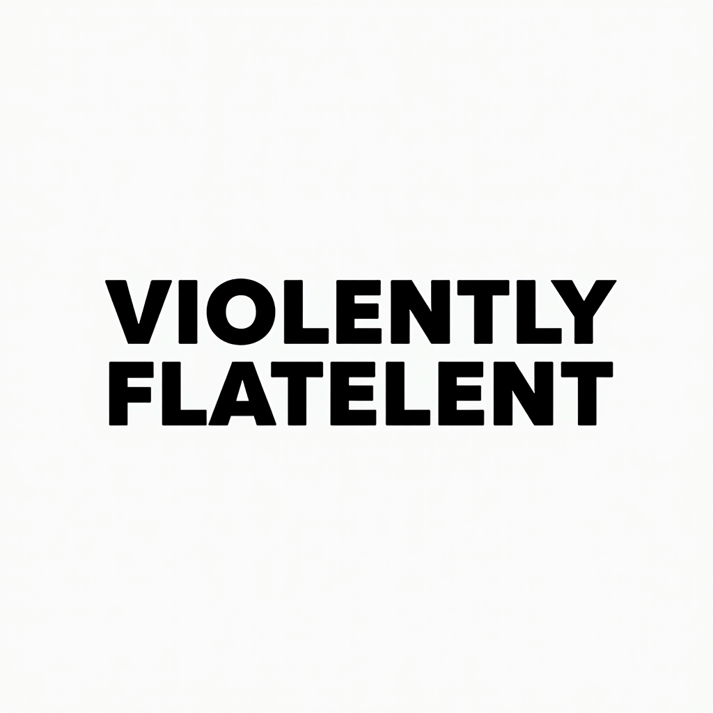 Violently Flatulent Humorous Graphic Tee