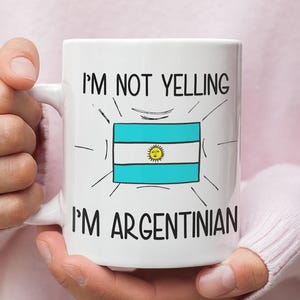 Argentinian Coffee Mug, Argentinian Gift Idea, Argentina Souvenir