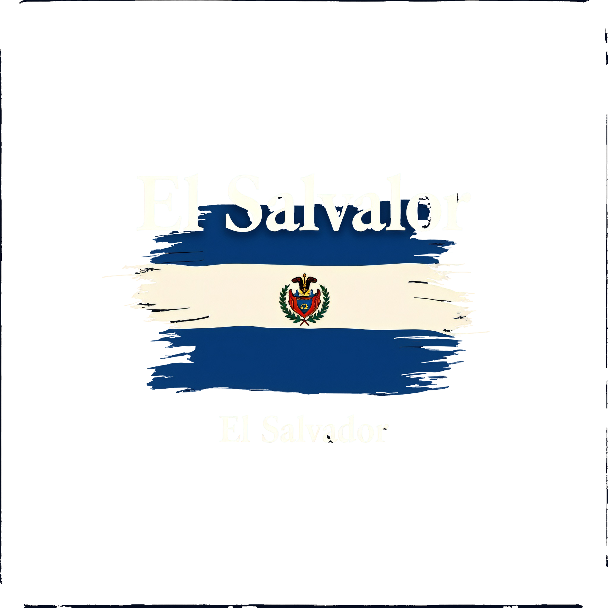 El Salvador Vintage Y2K-Inspired Graphic Tee (Refined graphic Mode)